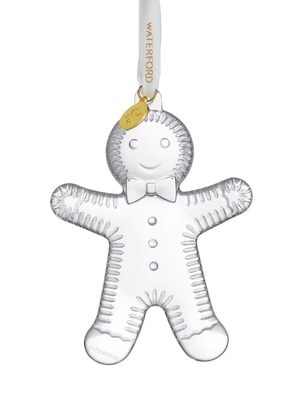 Waterford Crystal Gingerbread Man Christmas Tree Decoration Blarney